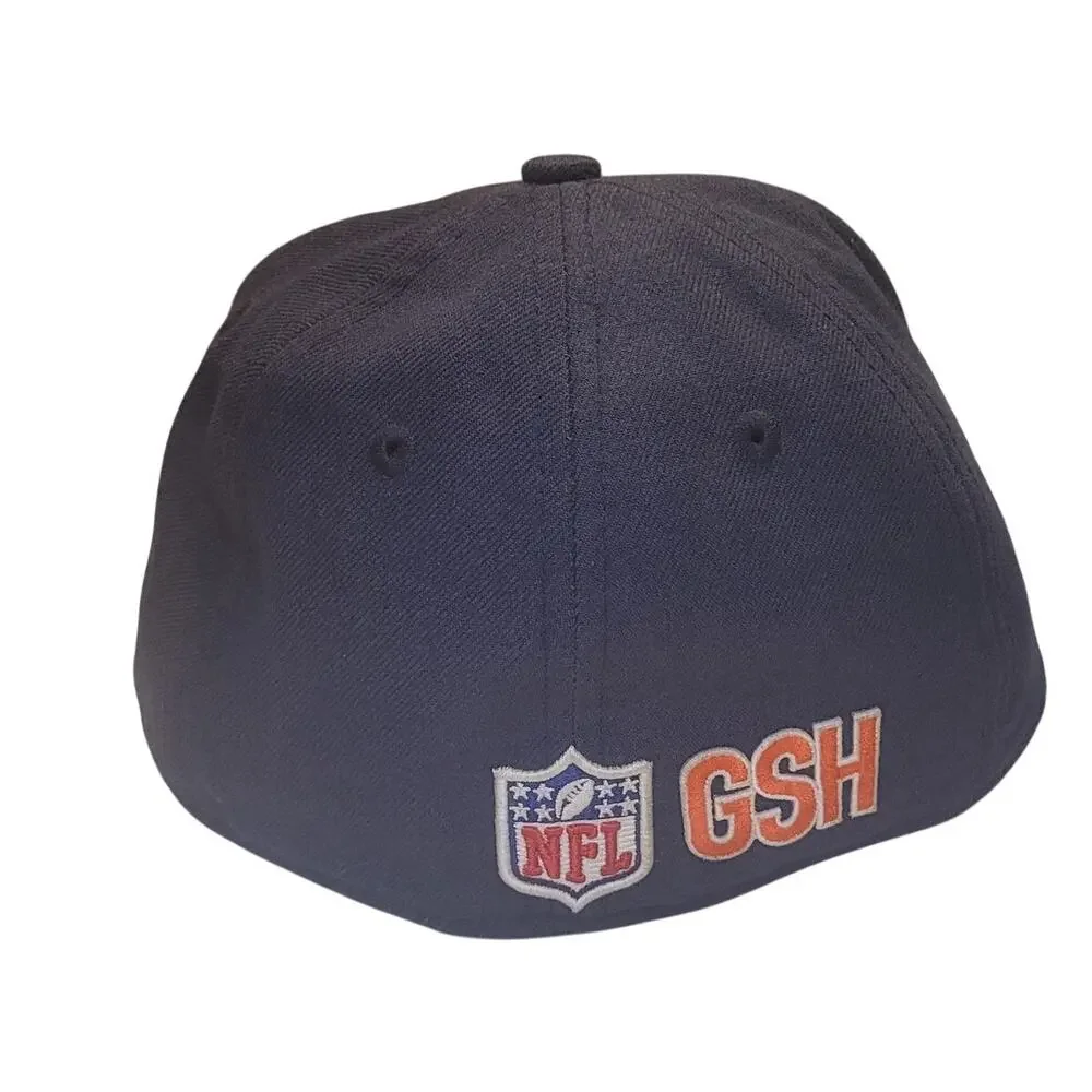VTG New Era Chicago Bears GSH Fitted Hat 6 7/8 Retro